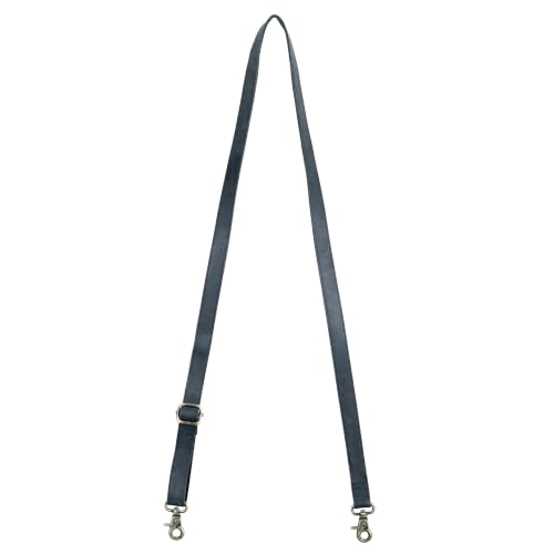 Image of Genuine Leather Purse Strap Replacement Adjustable 1 inch Wide ~ Womens Crossbody Handbag Laptop Bag Strap 28 inch-57 inch