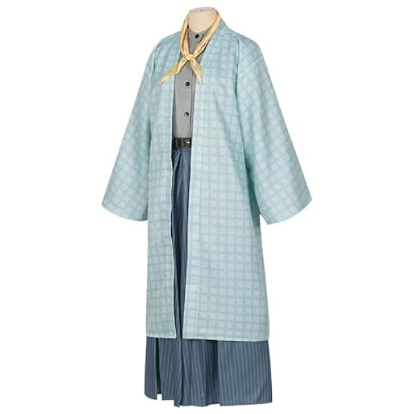 Anime D-emon Sla-yer Tok-itou Muic-hirou Cosplay Kostuum Outfit Kimono Set Halloween Party kostuums Cosplay Kleding