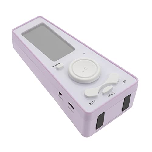 TOGEVAL 電子メトロノーム クリップ式メトロノーム 多彩なメトロノームチューナー ドラム用メトロノーム プラスチック ギター メトロノーム 楽器メトロノームツール Abs 紫の,Purple