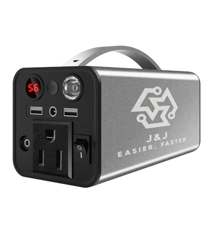 180W Portable Power Station 166.5Wh with AC Outlet