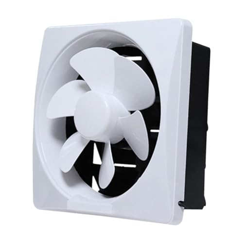 Buhdjfnke Extractor de Aire de 8 Pulgadas con Persiana de Alto Flujo, Solución de Ventilación para Invernaderos, Cobertizos, Gallineros y Casas para Mascotas.