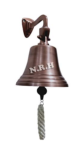 Campana in alluminio per nave in rame Campana da parete marittima Home Decor Bell