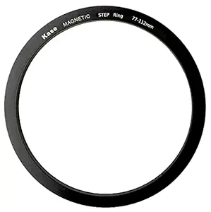 Kase Wolverine 77mm to 112mm Magnetic Step Up Filter Ring Adapter 77 112