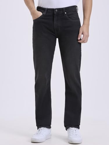 Image of Pepe Jeans Men's Straight Fit Jeans|Mid Rise |Stretchable Fabric| Jeans for Men | Available in Plus Size