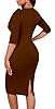Brown Elegance Church Dress for Women Business or ... #5