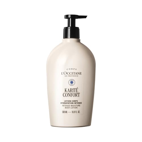 Image of L'Occitane Shea Butter Rich Body Lotion for Dry to very Dry Skin, 500ml