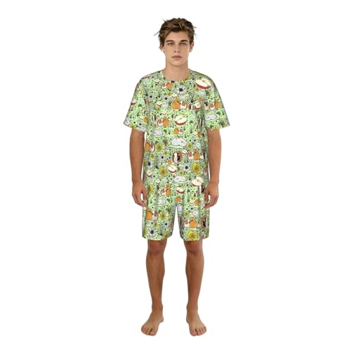 Pijama de conejillo de indias masculino ideal para regalar en cumpleaños y ocasiones especiales
