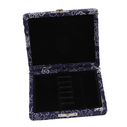 SWOOMEY 箱 リードケース オーボエ 供給 音 おもちゃ マウスピース 場合 ケーブル 電子 アルト コンサーティーナ 楽器リードホルダー リードアクセサリー 楽器ホルダー 無垢材 Blue