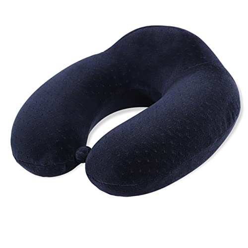 Almohada espuma memoria tamaño 30x30x14 cm para viaje