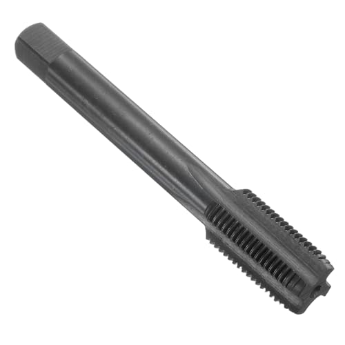 sourcing map Straight Flute Screw Taps 1/2-20 UNF 2B Thread HSS6542 Black Nitride Coated Machine Threading Milling Tap Tapping Tools