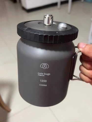 Olla a presión de aluminio 5052 ligera portátil miniatura 4