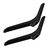 Conception antidérapante : la base du téléviseur est dotée de patins antidérapants qui empêchent le téléviseur de glisser et protègent les surfaces de vos meubles des rayures, support de télévision universel, pied de montage pour support de téléviseur