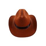 1PCS Cat Cowboy Hat,Cat Small Dog Cowboy Hat with Adjustable Elastic Chin Strap for Pet Accessories(