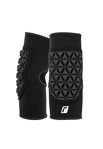 Comodo da indossare Reusch Gomitiere da uomo di lusso per gomitiere imbottite, per adulti e bambini, per evitare lesioni, colore nero, taglia M