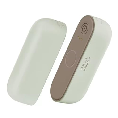 Asyduey Nuevos Calentadores de Manos Magnéticos Recargables 2 en 1, Calentadores de Manos Eléctricos Portátiles, Calentadores de Bolsillo Compactos y Ergonómicos, Regalo Tecnológico