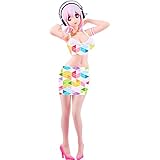 Super Sonico Noodle Stopper Figure Sunburn 7.08 Inches Figure