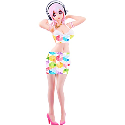 Super Sonico Noodle Stopper Figure Sunburn 7.08 Inches Figure #TOP21