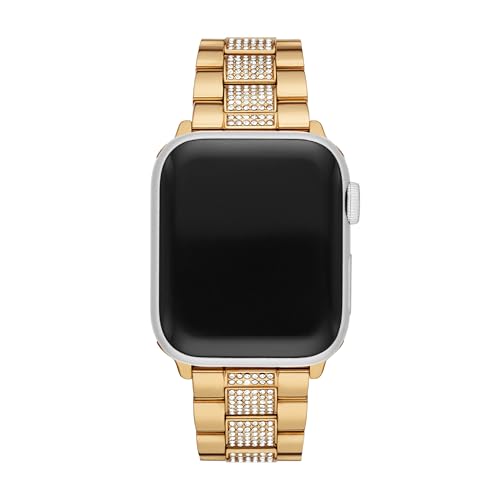 Image of Michael Kors Band for Apple Watch; Stainless Steel Smart Watch Bands for Women; Compatible with Apple Watch 38mm, 40mm, 41mm