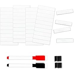 Baseball Lineup Magnets, 40Pcs 0.45 x 1.95 Inch Strong Magnetism Magnetic Baseball Lineup Board Reusable Magnets for Baseball Lineup Board Free Movement Softball Magnetic Lineup Board for Dugout