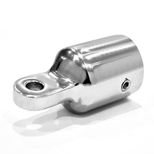 image for Acelane 2 PCS Bimini Top Cap External Eye End Boat Fittings Stainless 