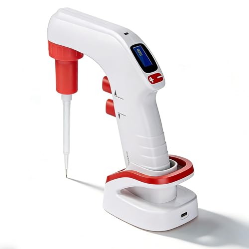 Contrôleur de pipette électrique avec pipettes numériques et base de chargement 6 vitesses - 2