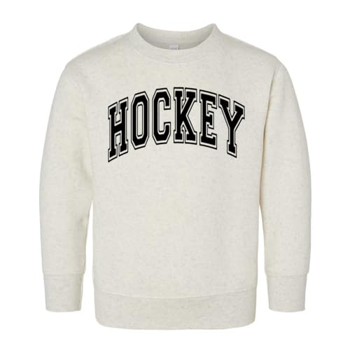Arch Hockey Kids Sweatshirt Toddler 3T Natural Heather
