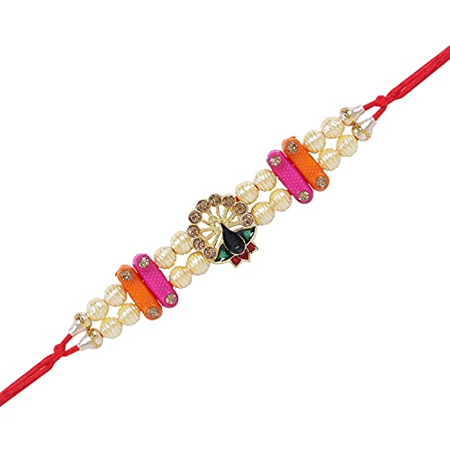 Raksha Bhandan Handmade Rakhi Thread Bracelet Rakhi for Brother Bhaiya Celebration