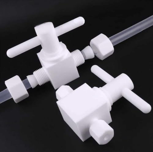 Válvula de bola recta TFE PTFE de 19mm: conector duradero para tuberías de igual diámetro 7