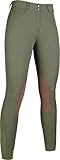 Zwei Front-Taschen HKM Hose Hunter 5801 Rauchgrün 44