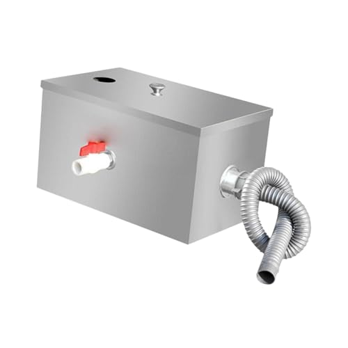 Séparateur déchets eau de cuisine intercepteur inox pour évier de restaurant - 7