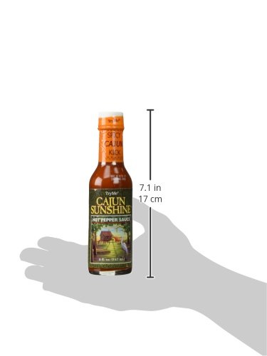 TRY ME SAUCE CAJUN HOT PPPR, 5 Fl Oz (Pack of 6)