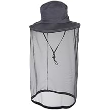 Lifesystems Expedition Mosquito Boonie Net Hat Bucket, Black, M, Black, m