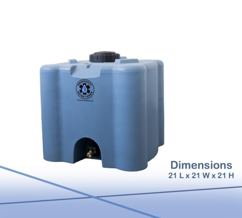 30 Gallon Stackable Emergency Water Storage Tank – Heavy-Duty Water Barrel for Long-Term Drinking Water or Preparedness - Image 3