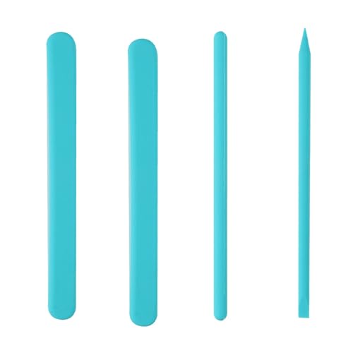 Nawwgy Silicone Stir Stick Stirring Rods Epoxy Liquid Paint Mixing Stirrer Reusable Resin Tools for Craft Jewelry