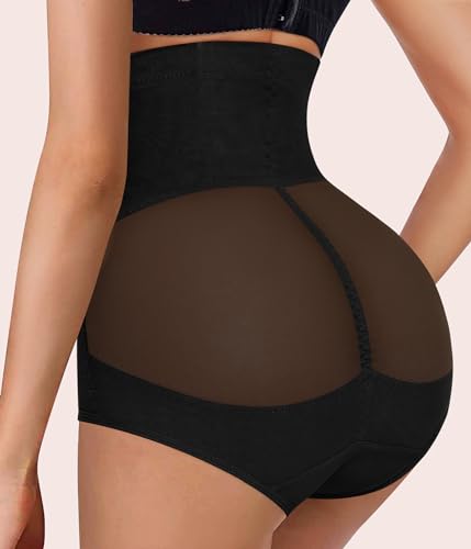 Nebility Butt Shaper Shapewear for Women High Waist Double Tummy Control Waist Trainer Bodysuit