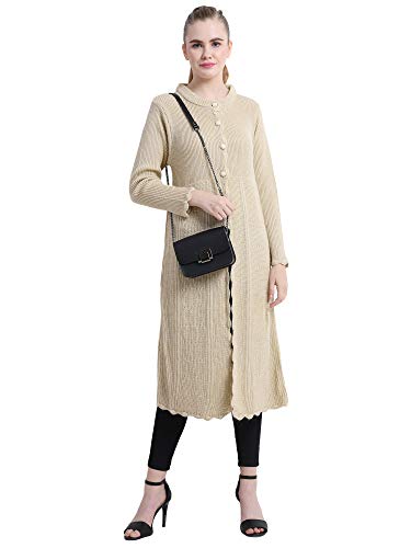 Image of Matelco Women's Wool Round Neck Cardigan
