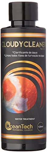 Ocean tech Cloudy Cleaner 120ml - produto que recupera rapidamente a água turva do aquário e elimina odores da água