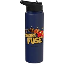 Angry Birds Bomb Short Fuse Stainless Steel Insulated Water Bottle