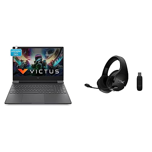 Image of HP Victus Gaming 12th Gen Intel Core i7 12650H 15.6 inch(39.6 cm) FHD Gaming Laptop & Stinger Core 7.1 Wireless