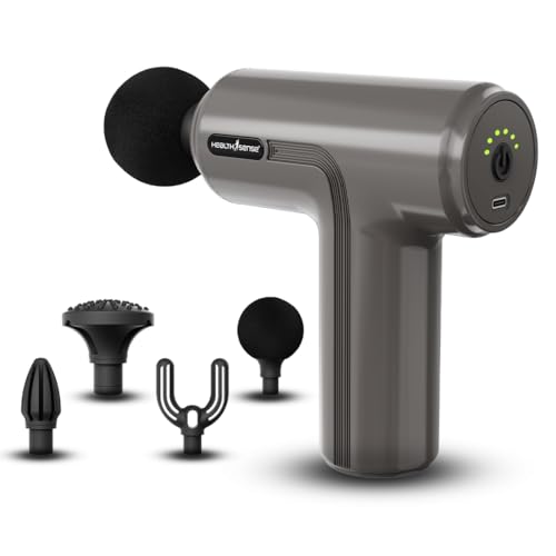 HealthSense Percussion Gun Massager machine for Full Body Pain Re...