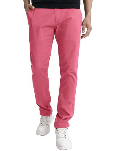 Image of Match Men's Regular Fit Comfort Stretch Casual Chino Pants