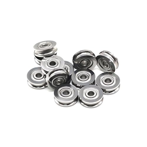 Roulement SU3-12 de guidage de haute précision avec poulie en U 5pcs