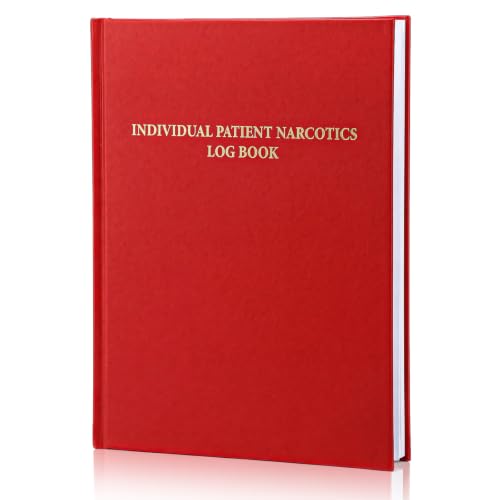 Multi‑Patient Medications Log Book, 120 Page Hardbound, 8.5'' x 11''