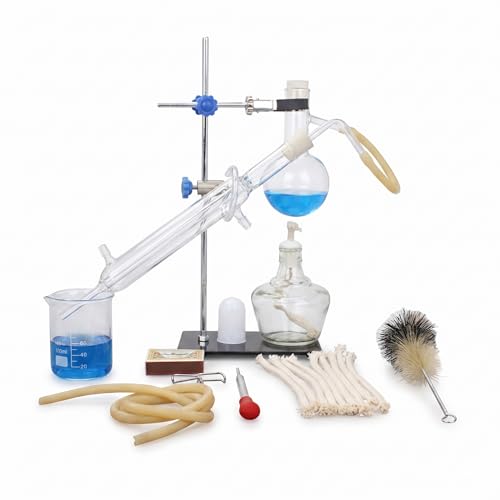 Huiles essentielles et distillation via matériel de laboratoire alambic