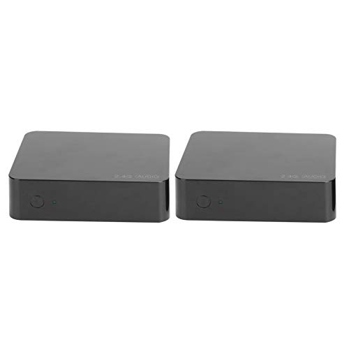 Transceptor de áudio de 2,4 GHZ, adaptador de áudio sem fio HIFI para sistema de som de streaming de