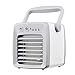 Przenośny Klimatyzator Chłodnicy paracyjne Mini przenośny wentylator klimatyzacji, chłodnica powietrza USB, chłodzony wodą mały wentylator, wyciszenie, 3 wiatry, 130x145x220mm biały (kolor: biały)