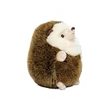 SMJWH Hérisson en Peluche Doux et câlin, poupée de créature forestière Mignonne for Cadeau d'anniversaire for, Compagnon réaliste de la Faune for décoration de Chambre d'enfant