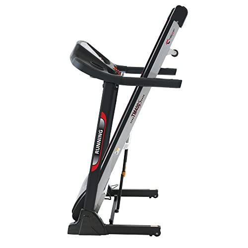 Christopeit Sport Elektrisches Laufband TM 400 - klappbares Laufband - Steigungsverstellung - 18km/h - Power Incline – Bild 5