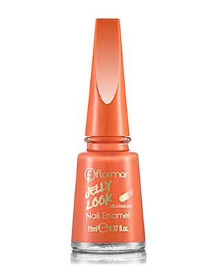 Flormar Jel Görünümlü Parlak Oje Mercan Kırmızı Jelly Look Ne. Jl03 Coral Red