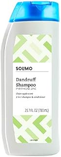 Amazon Brand - Solimo 2-in-1 Dandruff Shampoo and Conditioner, Clean Apple Scent, 23.7
